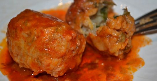 Тефтели из фарша с рисом