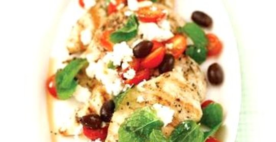 Греческие куриные котлеты