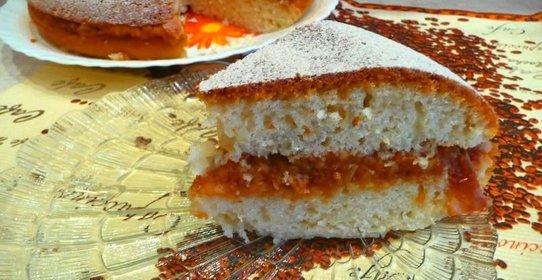 Пирог в мультиварке без яиц