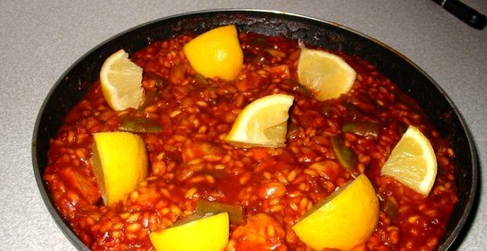 Куриная паэлья