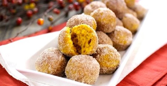 Пончики из тыквы