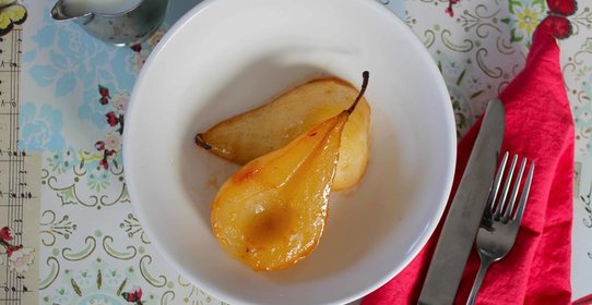 Запеченные груши в духовке