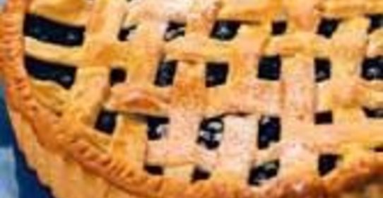 Черничный пирог