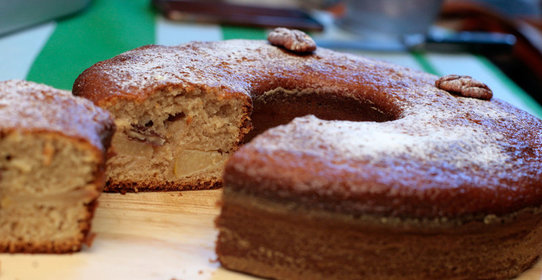 Пирог с айвой