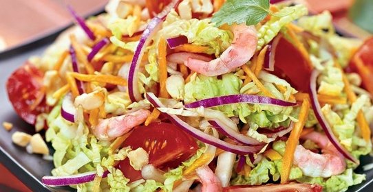 Салат Колслоу во вьетнамском стиле