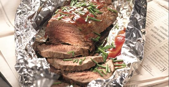 Говяжья вырезка в глазури