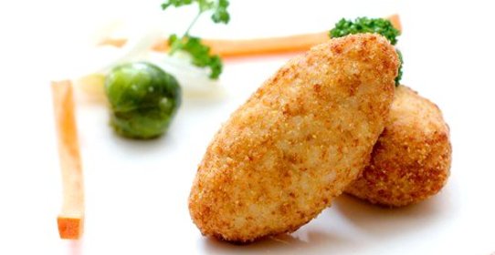 Куриные котлеты с начинкой из печени