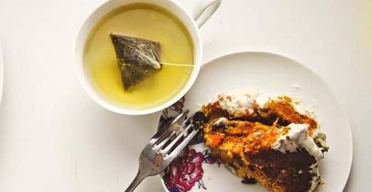 Вегетарианский морковный пирог