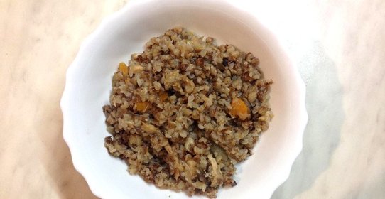 Гречка с курицей в горшочке