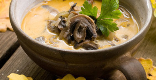 Грибной крем-суп