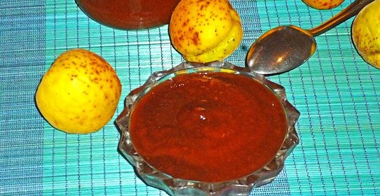 Абрикосовое повидло в мультиварке