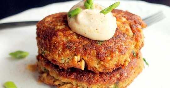 Нежные котлеты из лосося