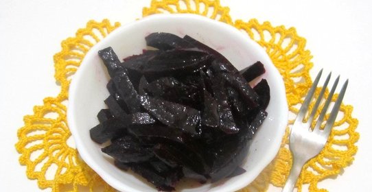 Салат со свеклы