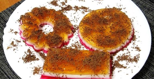 Фруктово-йогуртовое желе