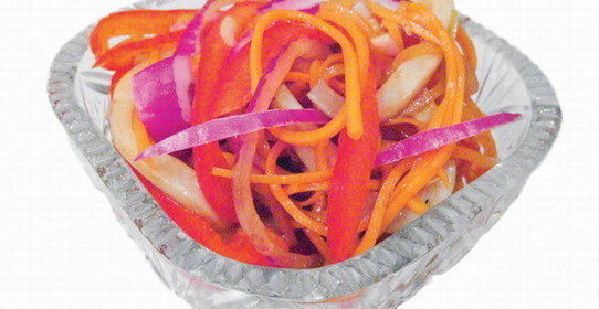 Салат из кальмаров