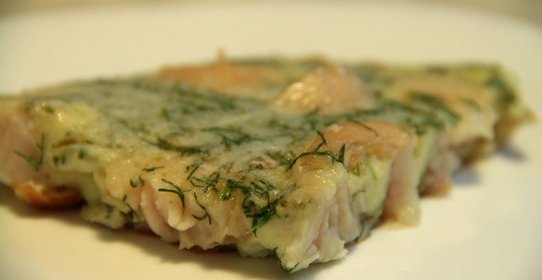 Рыбный омлет