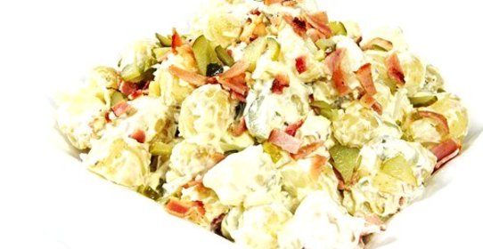 Салат из курицы с ветчиной и киви