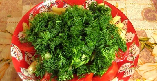 Витаминный салат летний