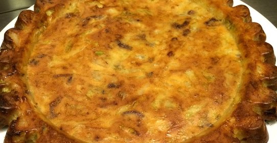 Шарлотка с капустой
