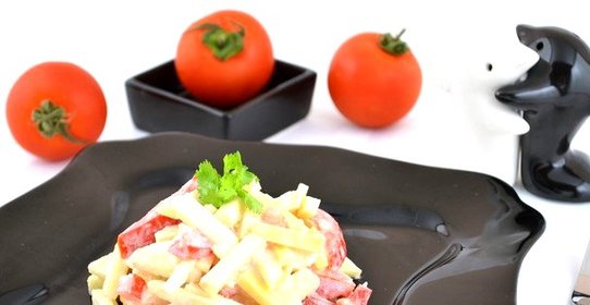 Салат Любимая женщина