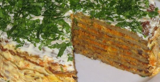 Печеночный пирог