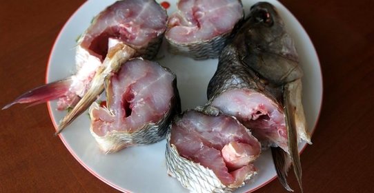 Балык из жереха в тряпке