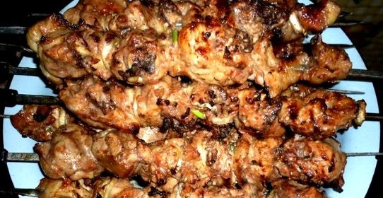 Шашлык из куриной голени