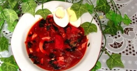 Борщ из крапивы