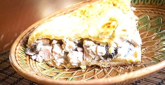 «Голубиный пирог» из курицы