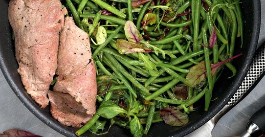 Телятина в лимонном соусе с кумином