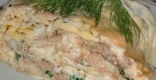 Рулет «Мимоза»