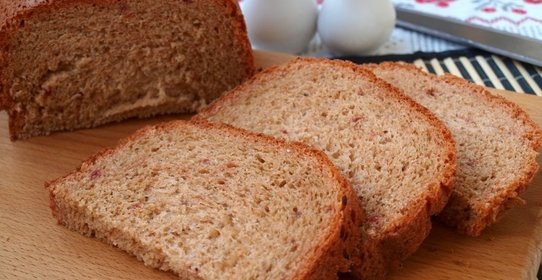 Свекольный хлеб в хлебопечке