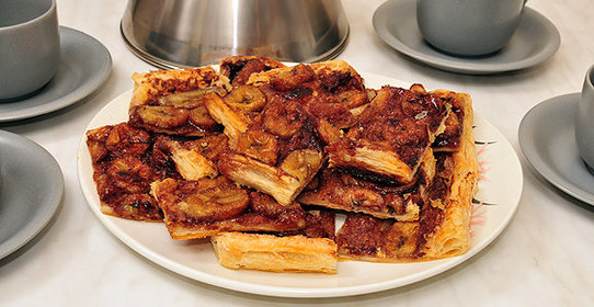 Банановый пирог