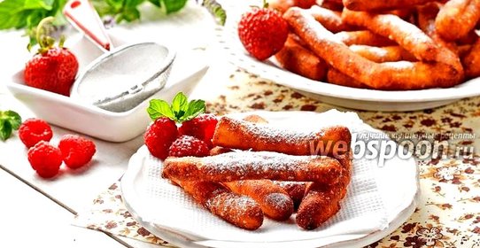 Творожные палочки жареные в масле