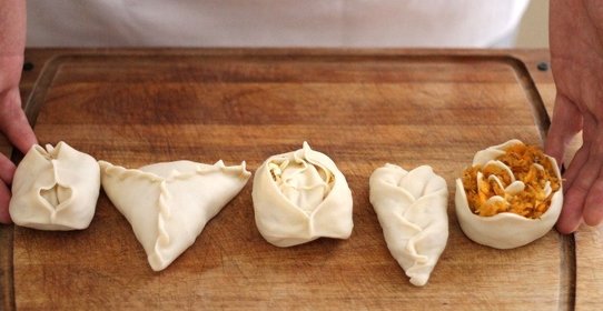 Манты из тыквы