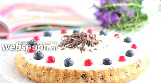 Творожный кухен с ягодами