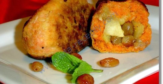 Морковные котлеты постные