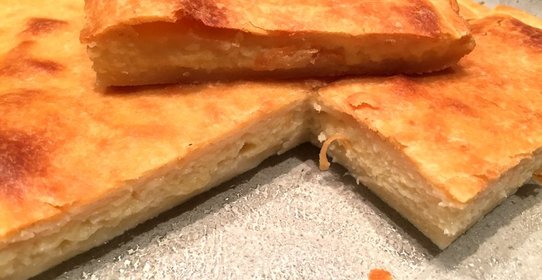 Хачапури с творожным тестом