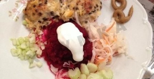 Тефтели куриные с чечевицей