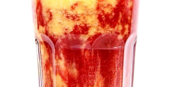 Красный коктейль