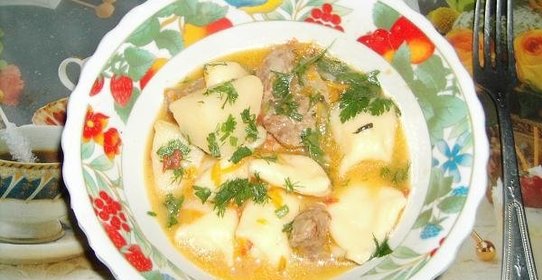 Галушки по-немецки