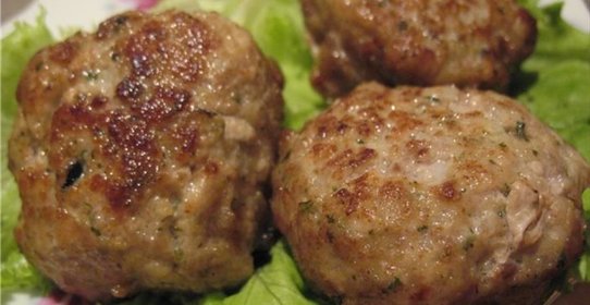 Пикантные мясные биточки