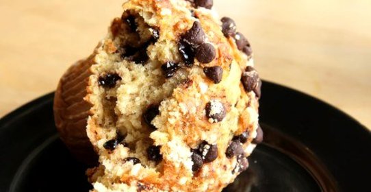 Маленькие шоколадно-банановые буханки