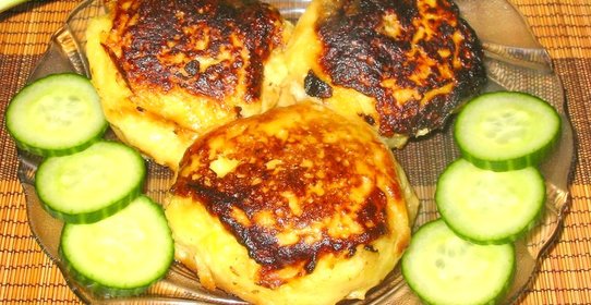 Мясные шарики в картошке