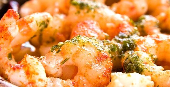 Креветки в соусе