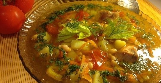 Салат из кальмаров