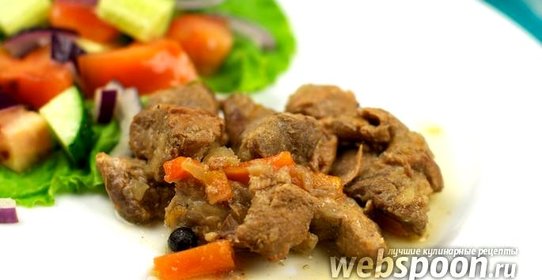 Тушёная свинина