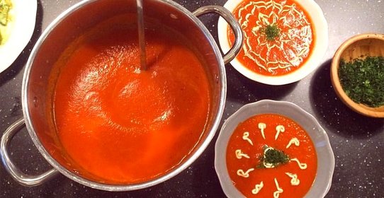 Крем-суп из болгарского перца