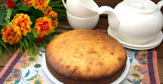 Коврижка с вареньем