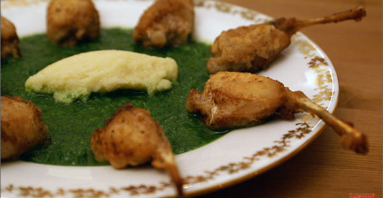 Лягушачьи лапки по-бургундски